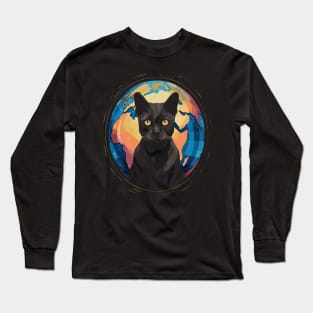 Tonkinese Cat Earth Day Long Sleeve T-Shirt